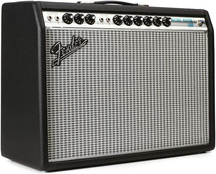 Fender 68 Deluxe Reverb Combo Amplifier image 1