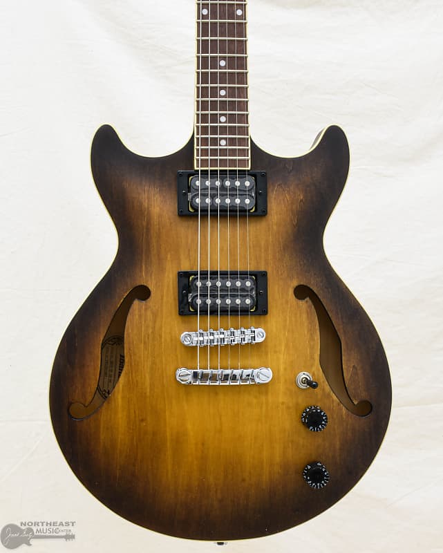 Ibanez AM53 Hollow Body - Tobacco Flat image 1