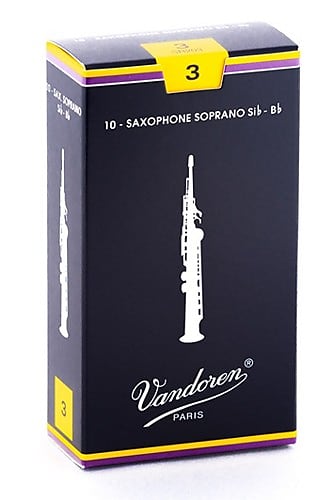 Vandoren Soprano Saxophone Reeds, Box of 10 (3)(New) image 1