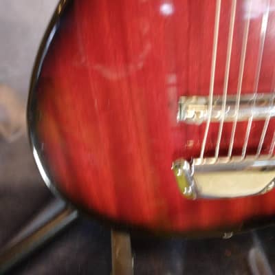 Kawai Vintage Prestige Electic Guitar 1960s - Red Burst image 9