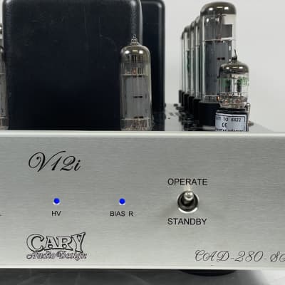 CARY CAD-280-SA V12i Stereo Tube Amplifier image 4