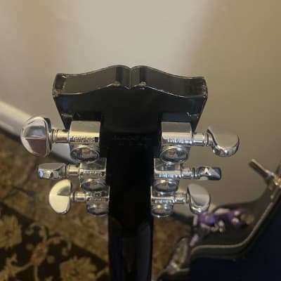 Left Handed Gibson Les Paul Double Cut Custom 2007 - Black image 12