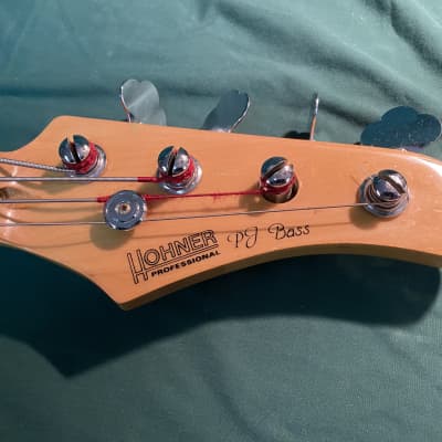 Hohner Professional PJ Bass Late 80s - Cream w hardcase image 15