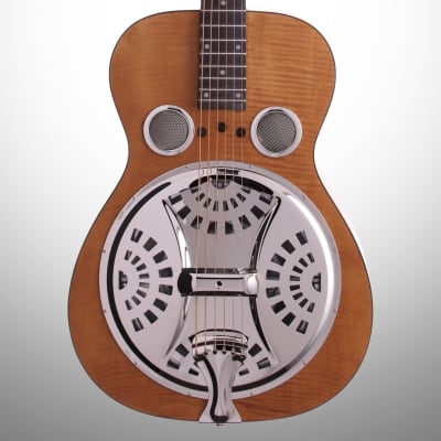 Epiphone Dobro Hound Dog Deluxe Roundneck Resonator Guitar, Vintage Brown image 1