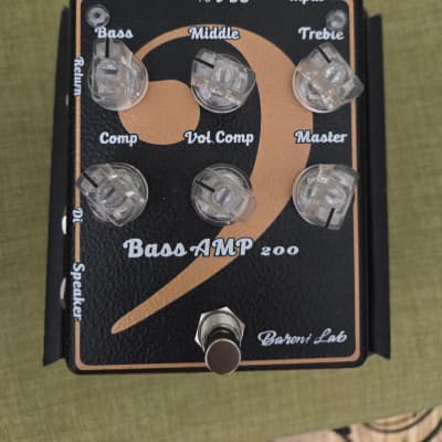 Baroni-Lab Miniamp Bass 200w pedalboard amp image 1