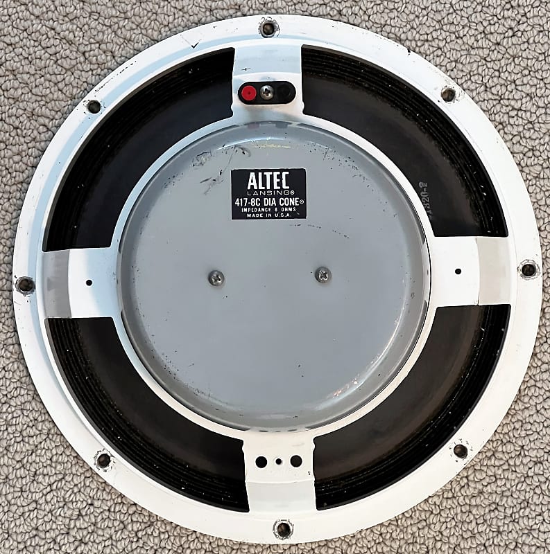 Altec 417-8C • 8Ω • Original Cone