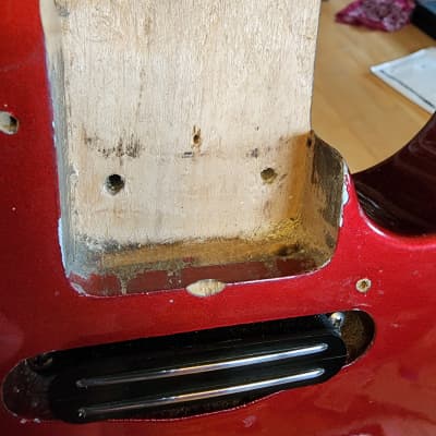 Telecaster Loaded Body, w/ Barden/JBE Danny Gatton Pick-ups, Candy-Apple Red -- for Relic'ing? image 9