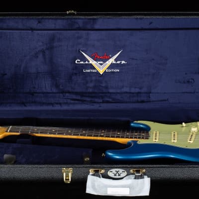 Fender Custom Shop Willcutt True '62 Stratocaster Journeyman Relic Lake Placid Blue 60s Oval C (959) image 7