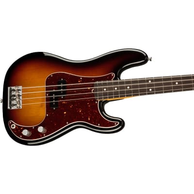 Fender American Professional II Precision Bass, Rosewood Fingerboard, 3 Tone Sunburst image 5