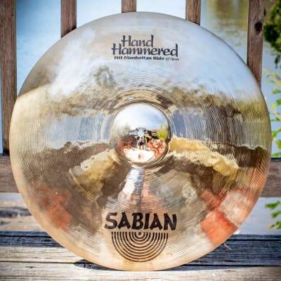 RARE EARLY Sabian HH 22” MANHATTAN Ride 2432 g CLEAN! | Reverb Canada