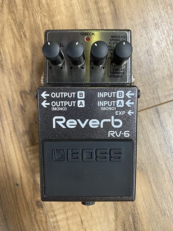 Boss RV-6 Reverb 2015 - Present - Silver | Reverb