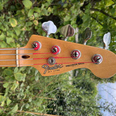 1983 Fender Elite Precision Bass I - Maple Fretboard - Brown Tobacco Sunburst OHSC image 2