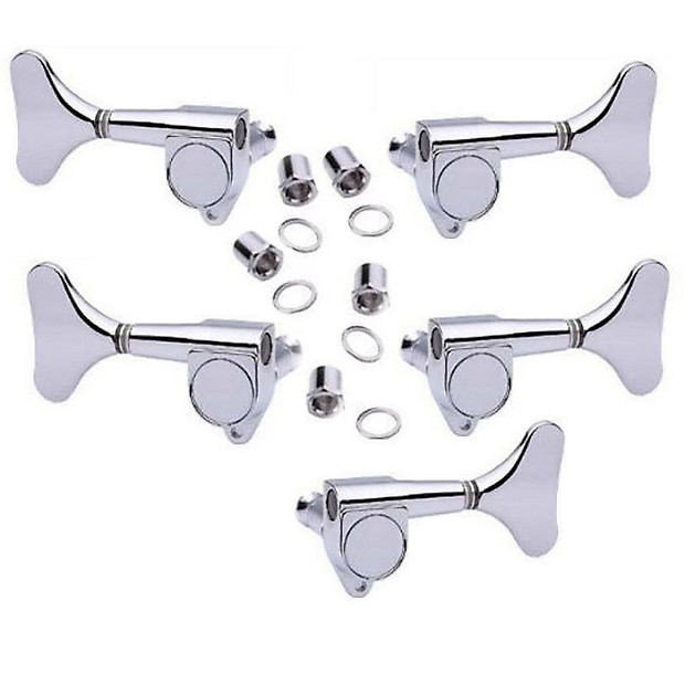 Mighty Mite Bass Guitar Tuning Machines 5 String Bass Sealed Reverb