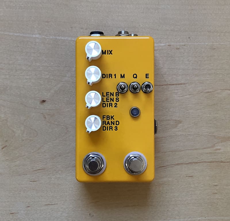 Montreal Assembly Count to Five Delay / Sampler, LittleBoxEffects Limited  Edition, mint 2022 - Yellow