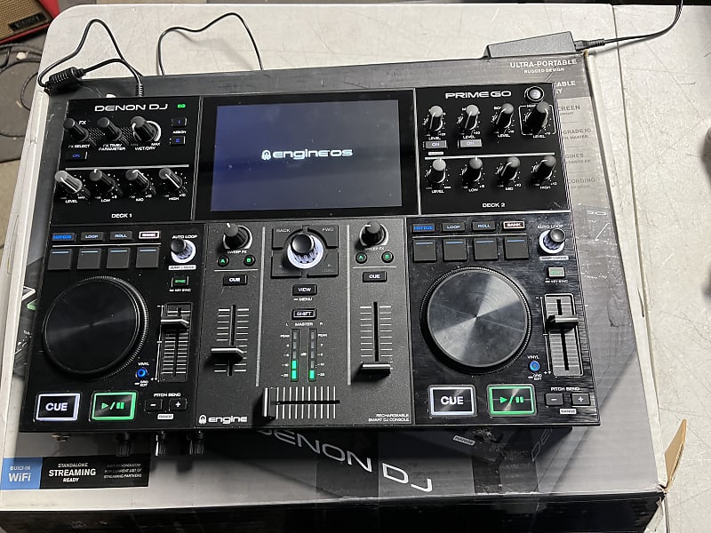 Denon DJ Prime GO Rechargeable 2-Channel Standalone DJ Controller