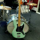 2021 Fender American Performer Jazz Bass!  Maple Fingerboard! Satin Seafoam Green Finish!!!