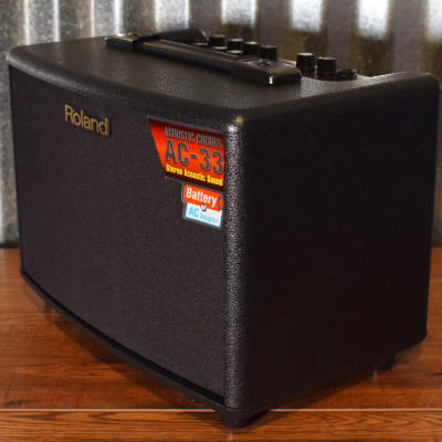 Roland AC-33 30 Watt 2x5' Chorus Acoustic Guitar Amplifier image 3