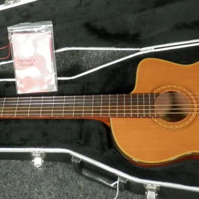 Takamine CD132SC Classical Cutaway Acoustic Electric Guitar with case used Made in Japan image 1