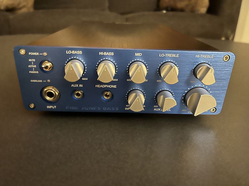 Phil Jones Bass BP800 Compact Bass Amp Head Reverb UK