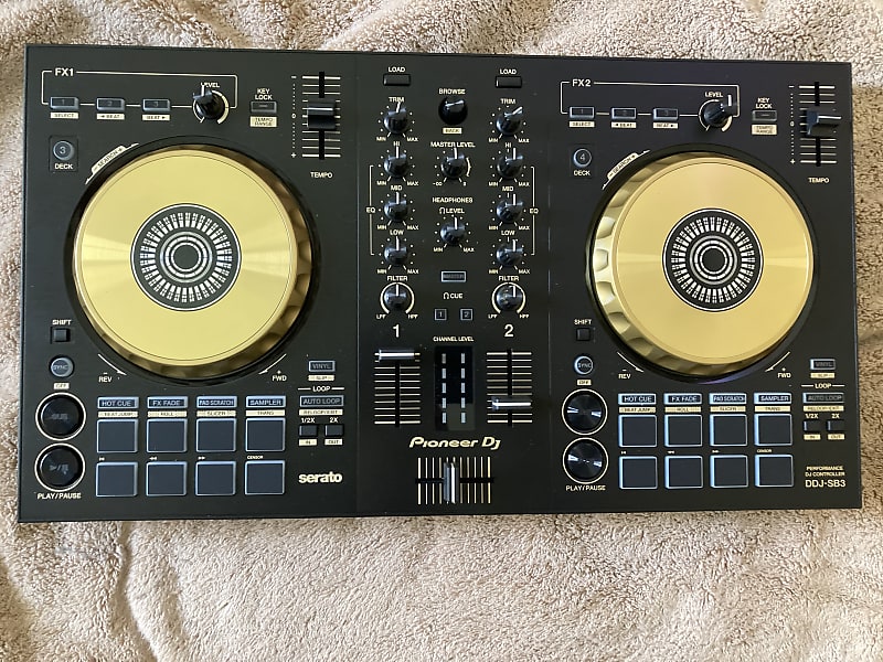 Pioneer Ddj SB3 Gold Gold | Reverb