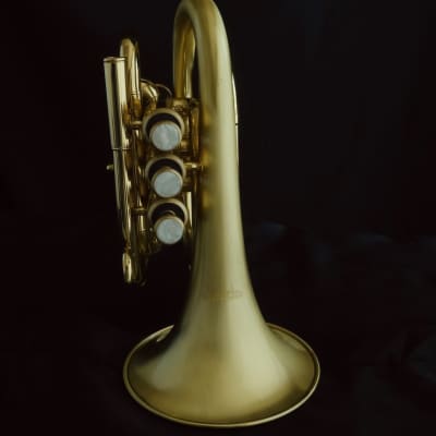 Satin Lacquer ACB Doubler's Large Bell Pocket Trumpet! image 3