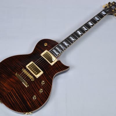 ESP Eclipse 40th Anniversary Guitar in Tiger Eye Finish image 1