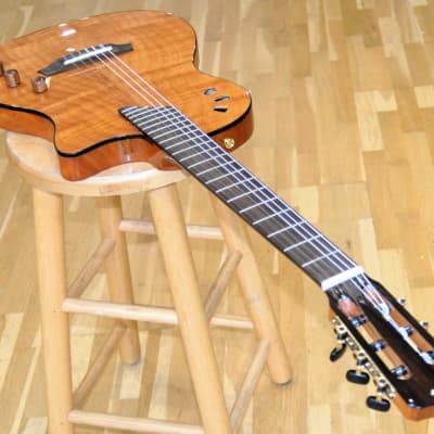 CORDOBA Stage Natural Amber / Thinline Acoustric Electric Nylon Strings Multiac© Type image 3