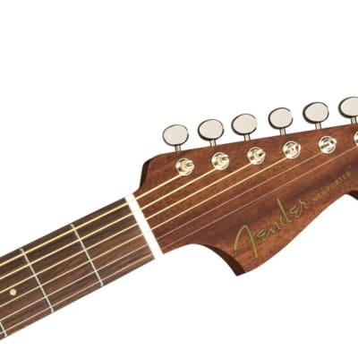 Fender Malibu Player 6 String Acoustic-Electric Guitar - Natural image 5