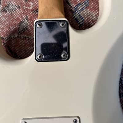 80s Japanese Fender Stratocaster White/Creme With Fender Hardshell Case image 8