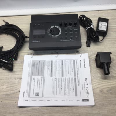 Roland TD-17 Drum Sound Module w/ Bluetooth, V Expressions Expansion Pack Masters Series Vol 1 & More