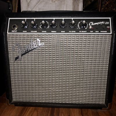Fender champion 20 reverb hotsell