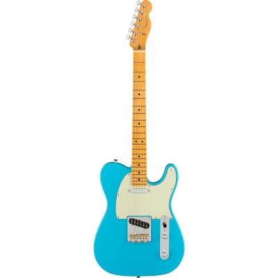 Fender American Professional II Telecaster Maple Fingerboard Miami Blue for sale