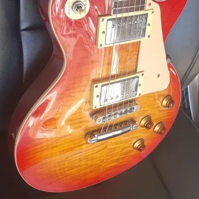 Bach Gibson Les Paul 1959 Sunburst Style - Custom imagen 2