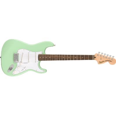 2016 Squier by Fender Affinity Strat | Surf Green, Golden Age Pickups, CTS  Pots, CRL Switch | Reverb