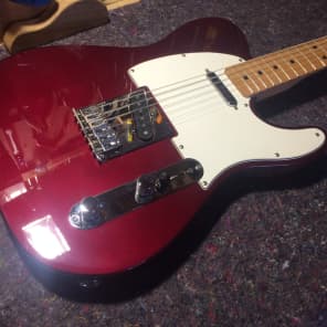 Fender Telecaster Mexico 2003 Candy Apple Red | Reverb