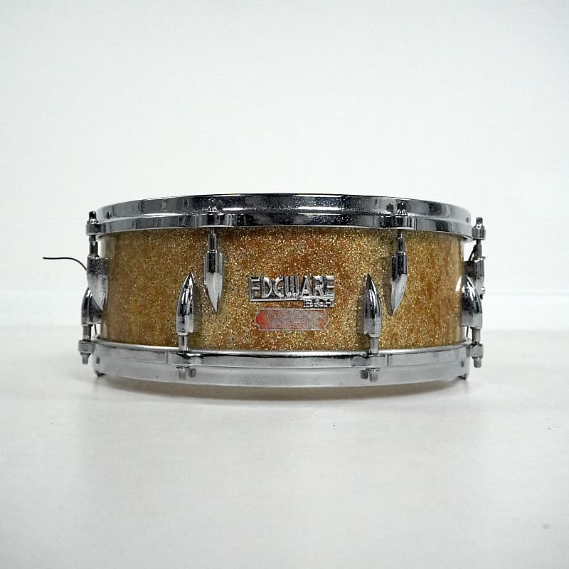 Edgware B&H 14" x 5" Snare in Gold Sparkle image 1