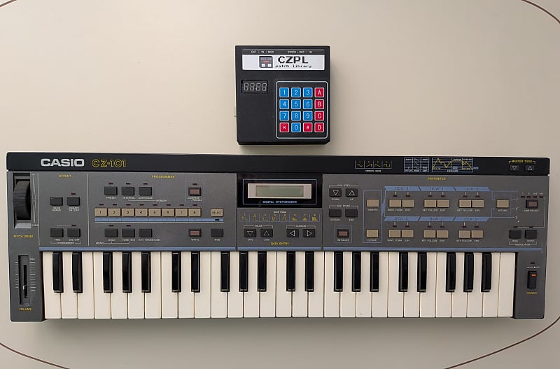 CASIO CZ-101 レア・ヴィンテージ Casio CZ-101 | Vintage Synth Explorer