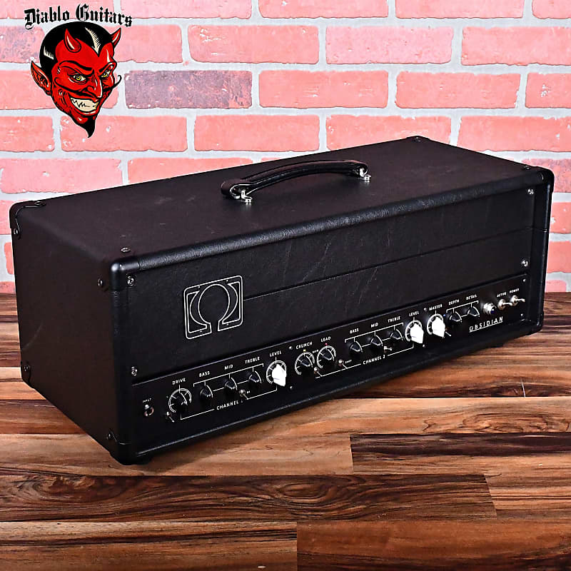 Omega Ampworks Obsidian 2.5 Channel 100 Watt Guitar Amp Head