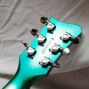 First Act Custom Shop Under Oath Delia Tour guitar  Mint Burst image 5
