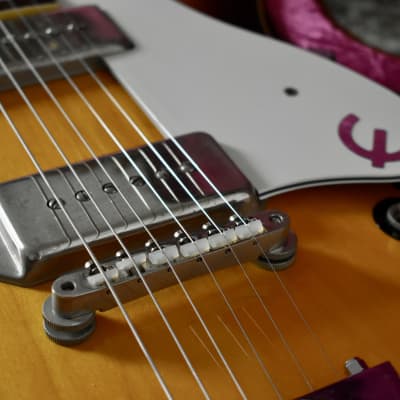 Epiphone USA Collection John Lennon “1965” Casino Vintage Sunburst w/OHSC, No.734 image 7