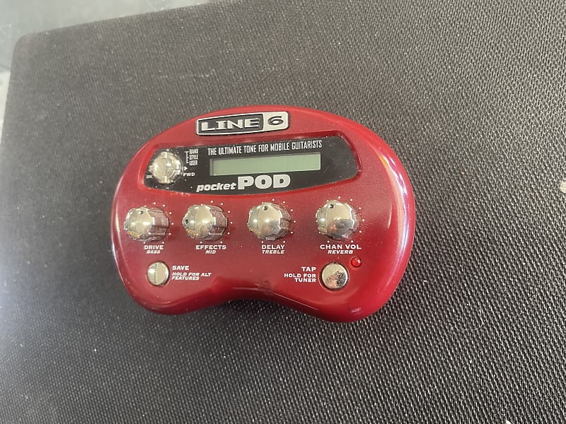Line 6 Pocket POD Multi-Effect and Amp Modeler 2001 - Present - Red image 1