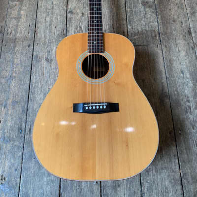 1978 Fylde Falstaff Dreadnought Acoustic in Natural finish with hard shell case image 8