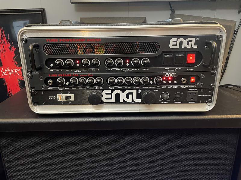 ENGL Amplifiers Poweramp 50/50 E840 Rackmount Power Amplifier Reverb