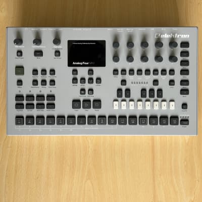 Elektron Analog Four MKII 4-Voice Tabletop Analog Synthesizer 2017 - Present - Grey