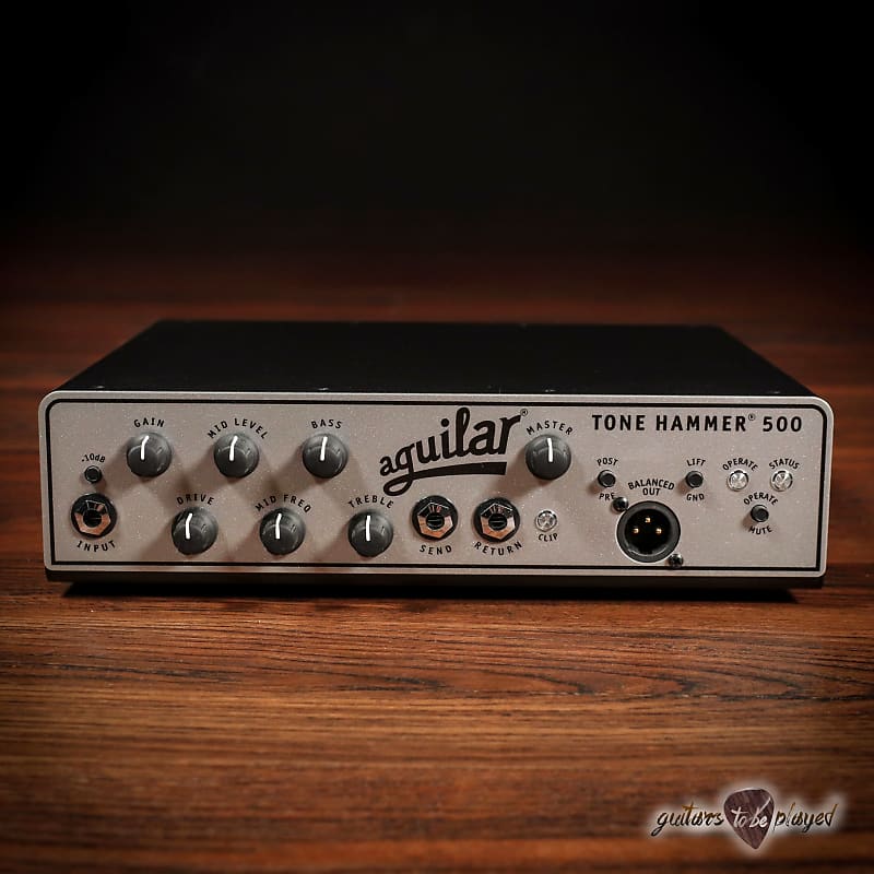 Aguilar TH500 Tone Hammer 500 Bass Amp Head (Made in USA) image 1