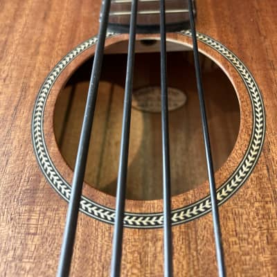 Gold Tone M-Bass Micro 23" Scale Acoustic/Electric Bass Natural 2023 image 1