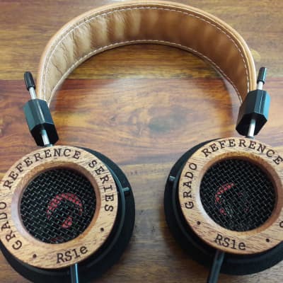 Grado Labs RS1e, Latest Version, Reference Series, 2019, Brown Leather Headband image 1
