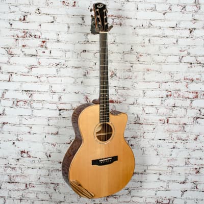 Bedell - MBAC-18-G - Orchestra 000 Solid Wood Acoustic-Electric Guitar, Natural - w/HSC - x2970 - USED image 4