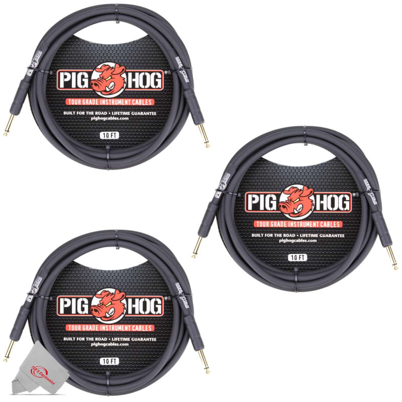 Pig Hog PHSC3SPK Speaker Cable, 3ft (14 gauge wire), Speakon to