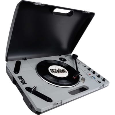 Reloop Spin Portable Turntable System with Scratch Vinyl image 12